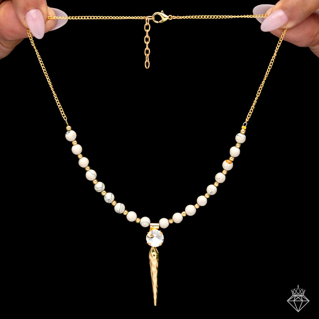Anti-Tarnish Necklace Set With Earrings✨