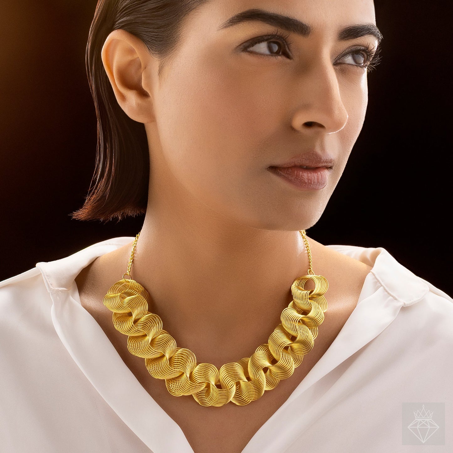 Anti-Tarnish Golden Spring Necklace✨