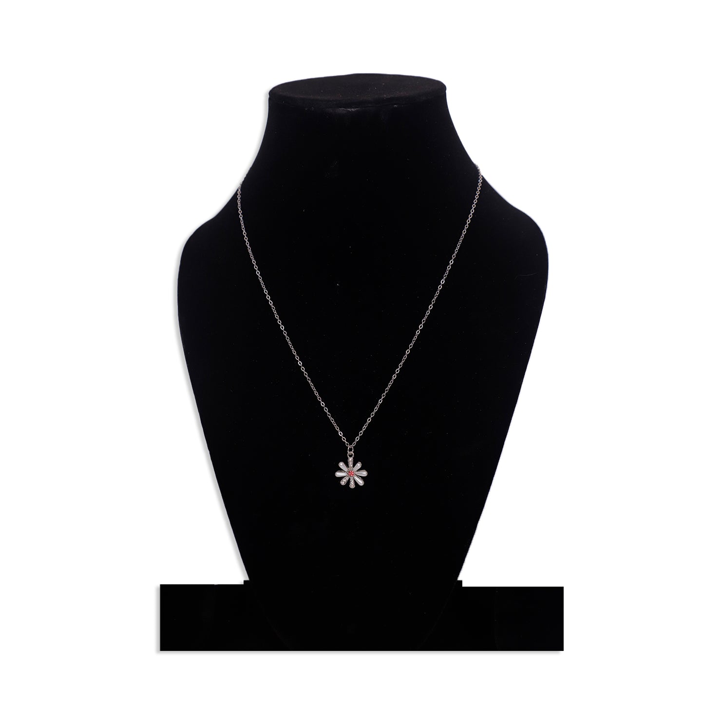 white pearl pendant