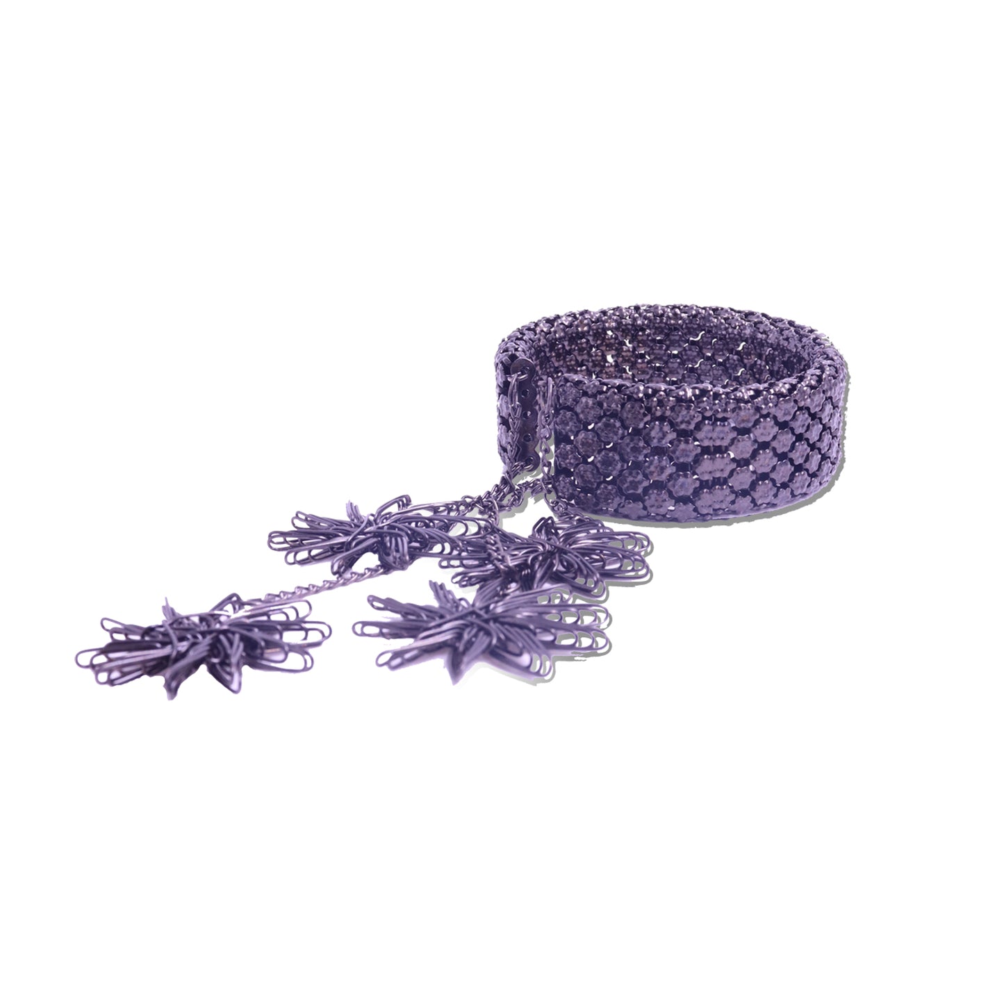 matte oxidized bracelet