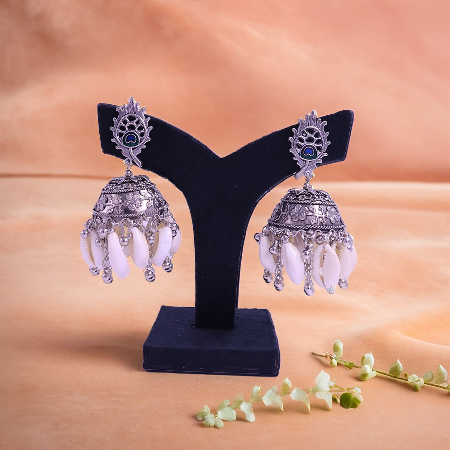 oxidized earrings
