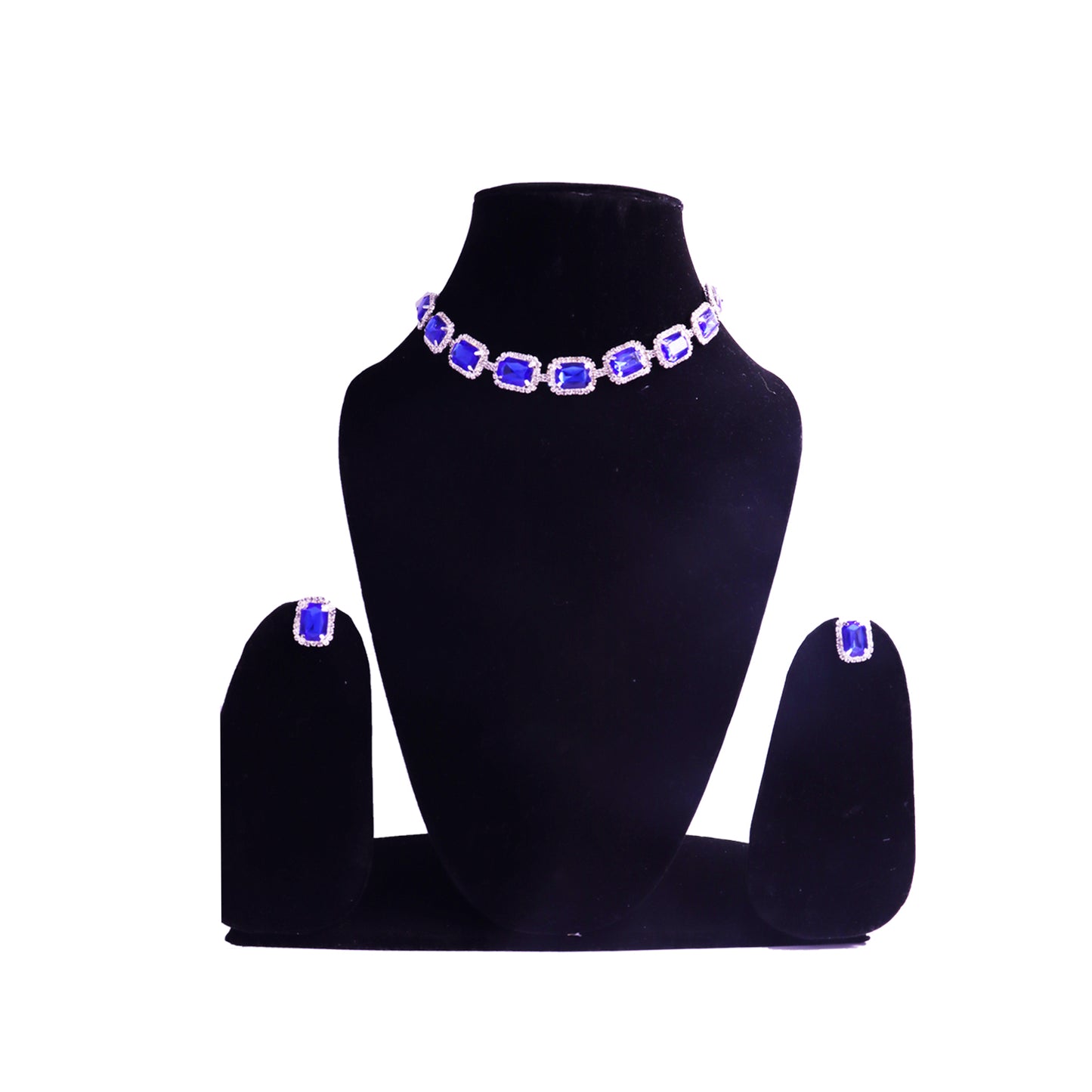 stone studded necklace set