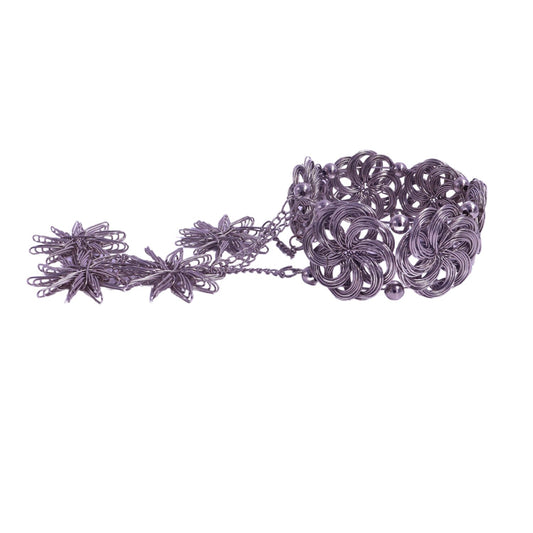 oxidized bracelet
