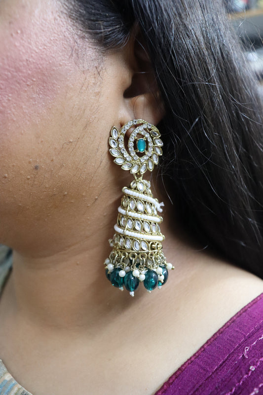 meenakari jhumka