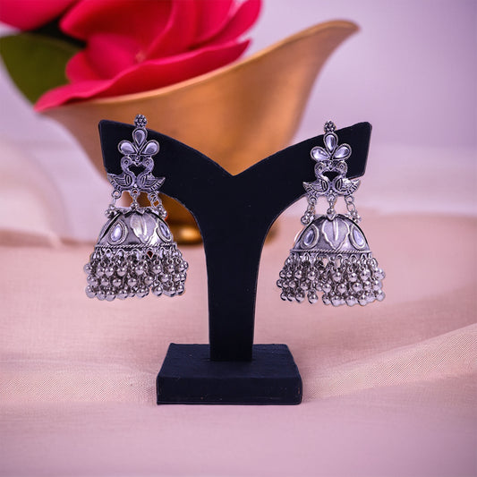 oxidized earrings