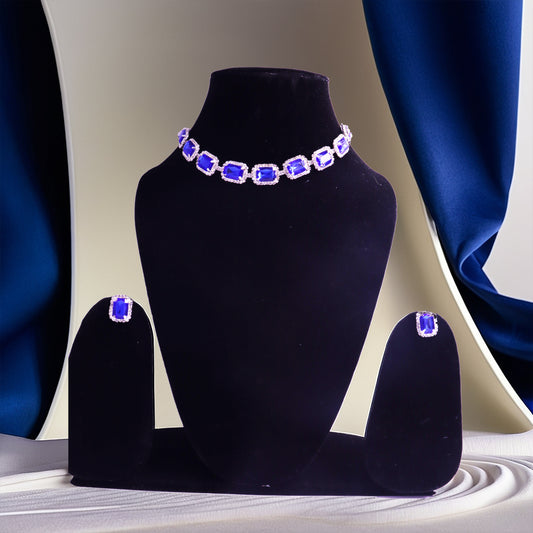 stone studded necklace set